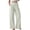 A05-Army Green, variant on Zysthvn High Waisted Women Pants Casual Business Fall Wide Leg Striped Pants for Women Elastic Waisted Palazzo Flowy with Pockets Trousers