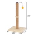 thumbnail image 2 of HOBBYZOO Cat Tree Bed Furniture Scratching Tower Post Condo Pet House Toy, 2 of 9