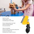 thumbnail image 2 of Cepillo para quitar el pelo de perros, reduce el pelo suelto, seguro, profesional, para mascotas grandes, peine para el cuidado Sailing, 2 of 10