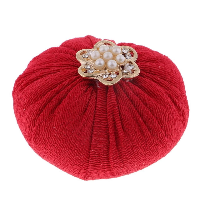Abbracc Strass Pincushion Point de Croix Couture Pin Support de Stockage Coussin - Rouge