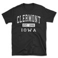 thumbnail image 1 of Clermont Iowa Classic Established Men's Cotton T-Shirt, 1 of 1