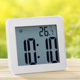 thumbnail image 4 of Digital Bathroom Clocks Simple LCD Electronic Alarm Clock Waterproof Shower Watches Temperature Clocks Hanging Timer, 4 of 8