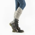 thumbnail image 6 of LEKODE Ballet Leg Warmers Knee High Leg Warmers Long Leg Warmers Warm Leg Warmers Knit Leg Warmers for Women Womens Leg Warmers Women Leg Warmers Cotton Leg Warmers Gray One Size, 6 of 7