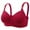 Red, variant on Tbopshirt Wireless Bras for Women Plus Size,Stretch Push-Up Womens Bras,Woman's Color Comfortable Hollow Out Perspective Bra Underwear No Rims
