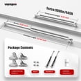 thumbnail image 2 of Gas Struts Shock Vepagoo 15 pulgadas, 45 kg, acero inoxidable, 2 unidades, 2 of 7