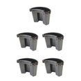 thumbnail image 3 of Justharion 1/2/3/5 Enjoy Long-lasting Performance Durable PP Car Wash Bucket Convenient To black 5PCS, 3 of 6