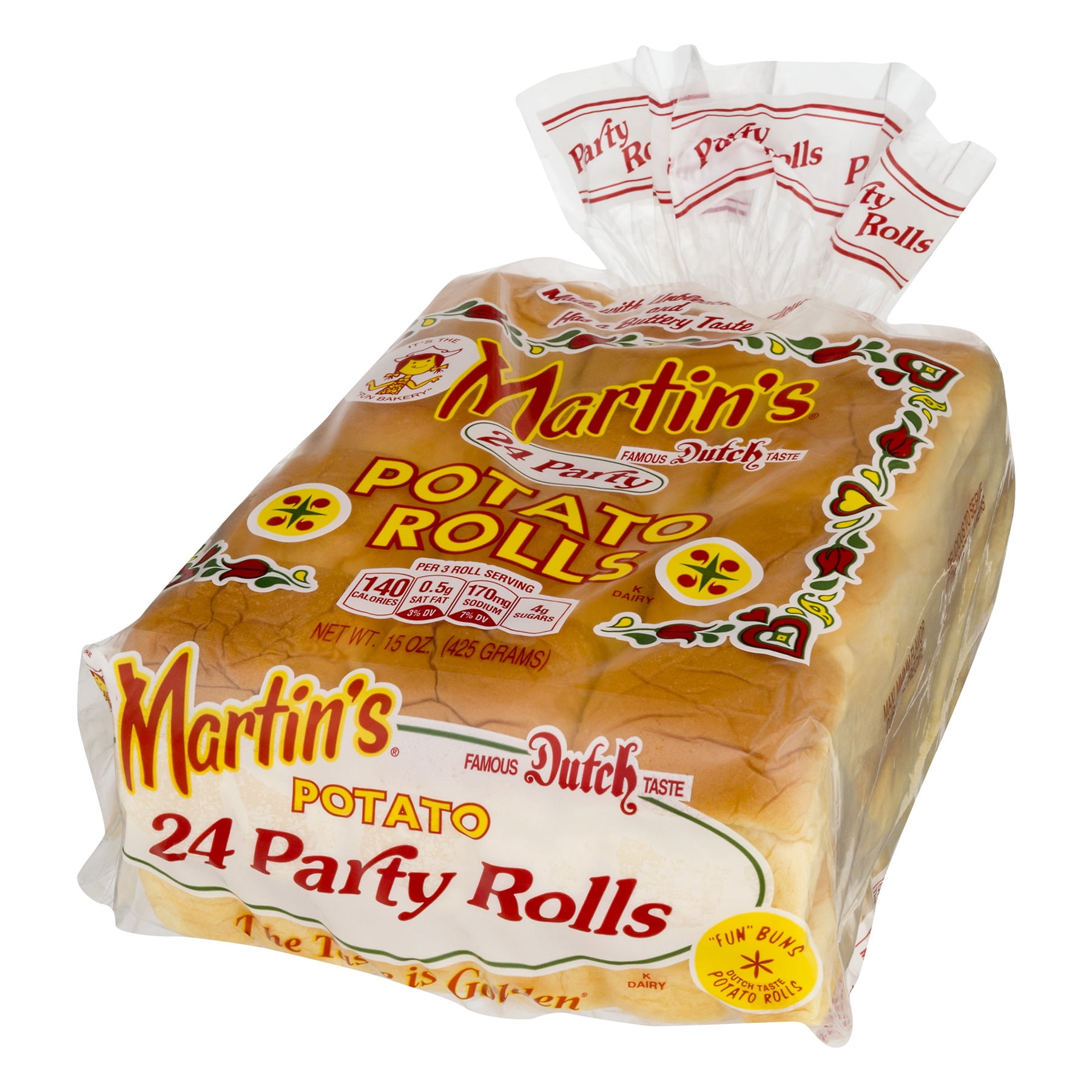 Martins Famous Pastr Martin's Potato Party Roll