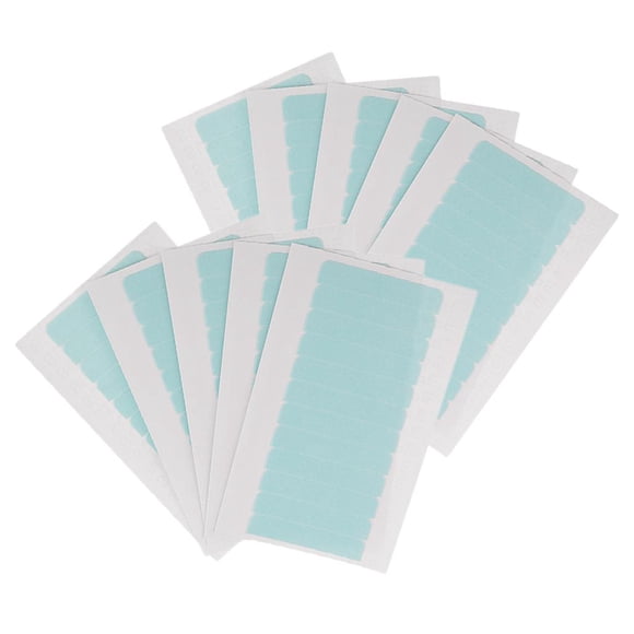 120 Paquetes De Peluca De Encaje Invisible Tiras De Pegamento Pestañas Para Extensiones De Cabello Postizo Salvador Cintas de pelucas de doble cara