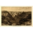 thumbnail image 2 of Bien 18x13 Gold Ornate Wood Framed with Double Matting Museum Art Print Titled - Grand Canyon, Transept Kaibab Div Arizona, 2 of 4