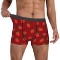 thumbnail image 2 of Kdxio Men's Boxer Briefs with Strawberry Print - Comfortable and Breathable Underwear for Everyday Wear, 2 of 7