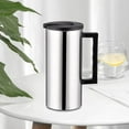 thumbnail image 4 of 1.6L Cold Water Kettle and Lid Metal Water Hot Cold Pitcher for Restaurant Hotel Home Black, 4 of 9