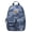Denim Patchwork, variant on Unisex 17" Two Pocket Backpack, Denim Patchwork