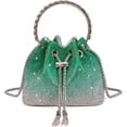 thumbnail image 1 of LHSHID Bling Crystal Rhinestone Purse for Women Sparkly Clutch Handbag Crossbody Bag for Evening Wedding Party Prom, 1 of 6