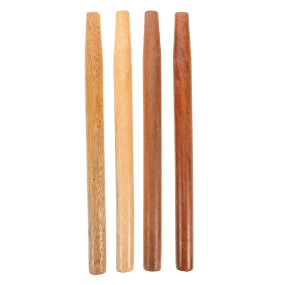 VORCOOL 4Pcs Hardwood Tool Handles Replacement for Axes Hoes and Sledgehammers Ergonomic Brown