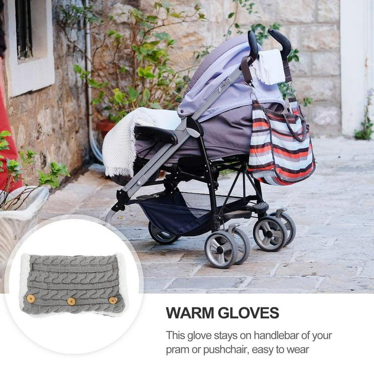 2 PCS Pram Hand Cover Infant Mittens Gloves Autumn Winter Baby Walmart