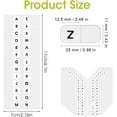 thumbnail image 2 of A-Z Alphabet Sticker for Files,Bexikou 208 Pcs Alphabet Index Note Tabs,Self Adhesive Page Tabs Alphabetical Tabs Indexes for Books, Dictionary, Notes, File (8 Sheets), 2 of 8