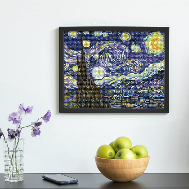 Artunion Large Diamond Painting Kit for Adults, Starry Night Sky Picture  Abstract Diamond Art Dotz Kits for Home Wall Decor, 16X20 Inch