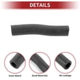 thumbnail image 4 of Manguera de calefacción Unique Bargains para Nissan Altima 2002-2007 No.213068J100 Goma Negra 1 Pcs, 4 of 7