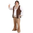 thumbnail image 1 of Costume Hippie en Bois Grande Taille pour Hommes, 1 of 6