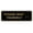 Black Gold, variant on Signs ByLITA Standard Please Seat Yourself Door or Wall Sign Durable ABS Plastic | Laser Engraved | Easy Installation | Elegant Design Sign (Black /Gold) - Small