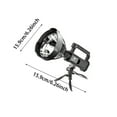 thumbnail image 2 of erfcxs Rechargeable USB Outdoor Searchlight Powerful Portable Flashlight For Camping Hiking Emergency Exploration, 2 of 4