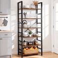 thumbnail image 2 of Shelf Metal Storage Rack | Independent Industrial Garage Shelf, Organizer for Home Office Books in Bedroom, Kitchen, And Living Room, Standing Shelf, Standing Shelf, 2 of 5