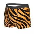 thumbnail image 4 of Cool Bengal Tiger Stripe Print Boxers Shorts Panties Male Underpants Breathbale Animal Texture Briefs Underwear, 4 of 7