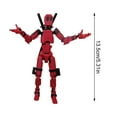 thumbnail image 3 of Assembled Titan T-13 Action Figures Set Dummy 13 Robot Action Figure Collectors Desktop Decorations 5.3", 3 of 4