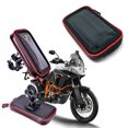 thumbnail image 2 of Bolsa impermeable para teléfono con manillar y orificio para auriculares para motocicleta y bicicleta, 2 of 10