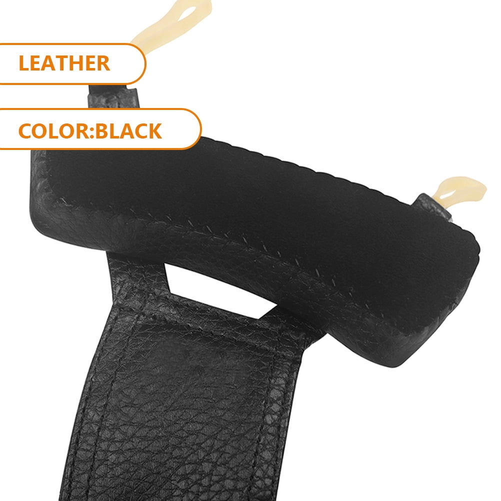 BESTYASH Black Violin Shoulder Rest Pad for Comfortable Fit, Ideal for Professional and Beginner Violin Players