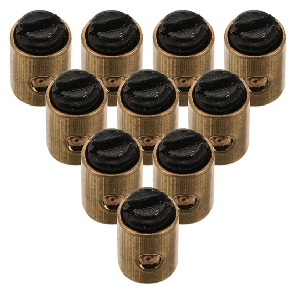 QIFULL 20Pcs Golden Metal Clutch Line Parts for Motorcycle and Electric Bike Upgrade