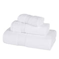 thumbnail image 2 of Superior Oregon Organic Cotton Solid 3-Piece Towel Set, White, 2 of 11