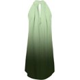 thumbnail image 4 of HAHDAXIA Femmes Robes d'Été pour Licol Cou Sundress Fluide Manches Genou Longueur Irrégulière Plage Robe V Robe de Cou pour les Femmes, 4 of 5