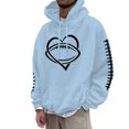 thumbnail image 1 of toraway Sweat à Capuche Surdimensionné Robe d'Hiver pour Hommes Fans de Football Sports Vintage Joueur Rétro Pull à Capuche TTTG, 1 of 4