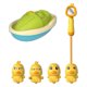 thumbnail image 2 of Baño para Bebés WDOplteas Pato Pequeños Regalo Piscina, 2 of 9