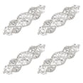 thumbnail image 4 of Shisuyan 4 Pcs Appliqué en Strass Patch Thermocollant en Strass pour Ceinture de Robe de Mariée, 4 of 8