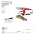 thumbnail image 5 of Termofusora Iusa Kit Completo 6 Dados 1/2 A 2, 5 of 5