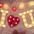 thumbnail image 6 of Euaioeiu Romantic LED Light Up Letters for Valentine's Day Decor, I Love You Sign with Heart, Battery Operated, 6.3x1.2 Inch, Perfect Anniversary Proposal Wedding Party Bedroom Home Decorations Gift, 6 of 8