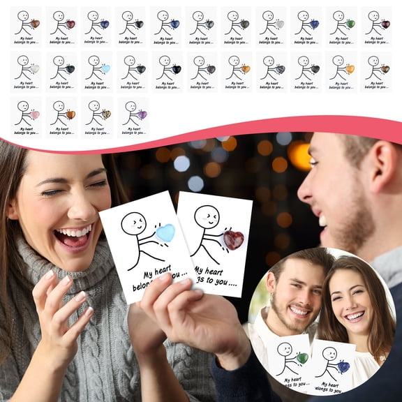 Hogloyecr Valentines Cards For Him/Her,Valentines Day Cards For Husband/Wife With Rocks,Anniversary Cards for Wife,Valentines Day Gifts for Couples U