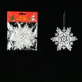 thumbnail image 3 of Christmas Decorations Winter Christmas Snowflake Decorations Indoor,White Snowflakes Hanging Ornaments for Home Xmas Christmas Holiday Winter Wonderland New Year Party Decorations, 3 of 4