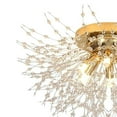 thumbnail image 2 of Lámparas de Modernas Lámparas de Iluminación Colgante LED Lámparas de Techo de Estar, Cocina, Dormitorio, Comedor 8 cabezas caliente Gloria candelabro de cristal, 2 of 8