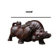 thumbnail image 3 of Handcrafted Wooden Fortune Bull Statue - A Symbol of Wealth and Prosperity 10CM, 3 of 3