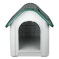 thumbnail image 2 of Casa para Perro chico/mediano Con Ventana Lateral Verde, 2 of 5
