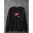 thumbnail image 3 of 4Th Of July Firework Sweatshirt Men -Image by Shutterstock, Male Small, 3 of 4