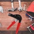 thumbnail image 5 of Setting Tool Heavy Duty Tool Hollow Wall Metal Cavity Anchor Plasterboard Fixing (Color: Red), 5 of 5