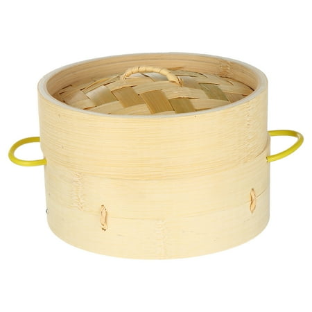 

HOMEMAXS Bamboo Steamer Kitchen Food Steamer Steamer Basket with Lid Cooking Tool