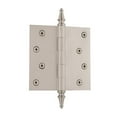 thumbnail image 5 of Grandeur Stehng-Sq-St-Res-4 4 X 4" Plain Bearing Square Corner Mortise Door Hinge - Brass, 5 of 7