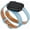 Baby Blue, variant on Double Watch Band Compatible with Apple Watch, 38mm/40mm/41mm or 42mm/44mm/45mm, Genuine Leather Slim Wrap Strap for Series 10 9 8 7 6 SE 5 4 3 2 1