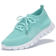 thumbnail image 5 of Walking Shoes for Women Wide Width Mesh Lace up Athletic Walking Sneakers Outdoor, 5 of 9