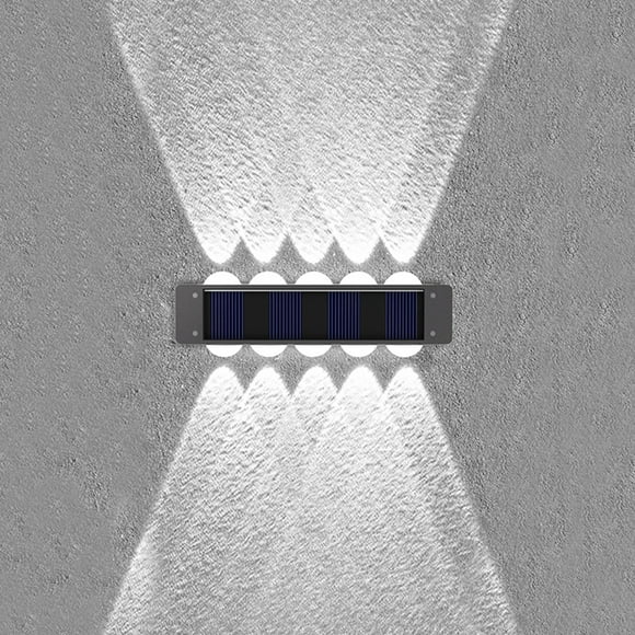 PRETXORVE 4 Pcs Solar Wall Light Wall Washing Light Illuminate Outdoor Sunlight Lamp Waterproofing Modern For Porch